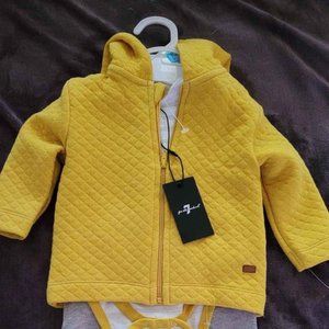 7 For All Mankind - 3 Piece Baby Set NWT